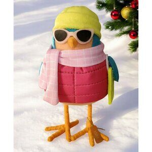 New Featherly Friends Snow Bird Merry Sunglasses Pink Holiday 2024 Christmas